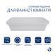 Комплект Qtap Scorpio: Раковина врізна прамокутна 615х390х150 мм White + Донний клапан PU02 SD00053415 фото 3