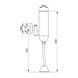 Сливной клапан бесконтактный для писсуара Lidz Tech 082 LDTEC082CRM32536 Chrome SD00038639 фото 2