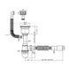 Сифон для кухонной мойки Kroner KRP Siphon - 021 3 1/2"х50/40 мм CV026282 фото 2