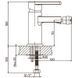 Смеситель для биде Haiba Gudini 002 (HB0146) HB0146 фото 2