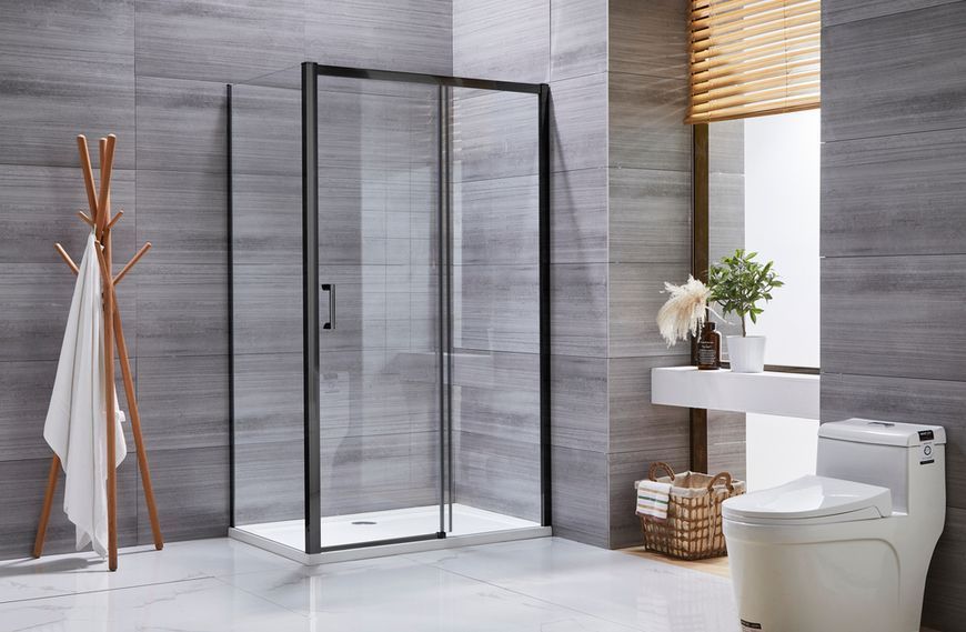 Душевая кабина без поддона Mixxus Premium DIVERSE SC03-100x80x195-TR Black прозрачное стекло 6мм (MI6866) MI6866 фото