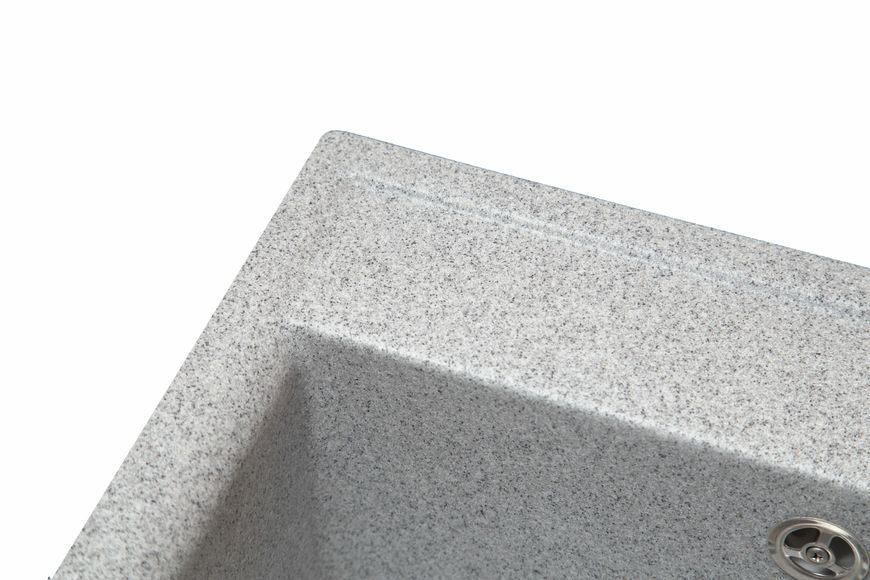 Мийка для кухні зі штучного каменю Solid &ndash; Твін сірий TW7 фото