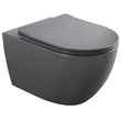 Унитаз подвесной Mixxus Premium ELLIPSE-0309-T1 GRAY 530x360x350mm система смыва TORNADO 1.0 (MP6655)