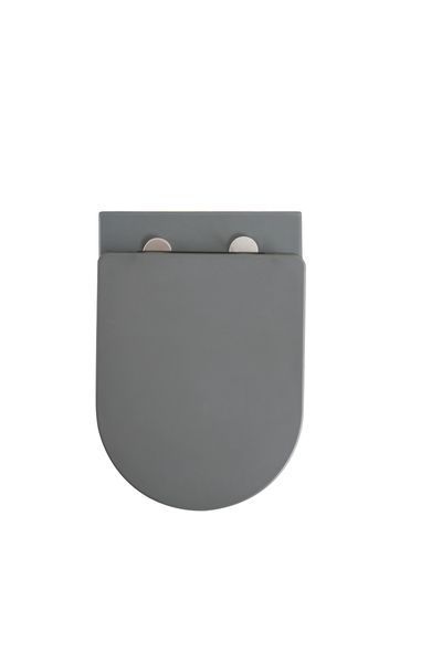 Унитаз подвесной MIXXUS PREMIUM ELLIPSE-0309-T1 GRAY 530x360x350mm система смыва TORNADO 1.0 (MP6655) MP6655 фото