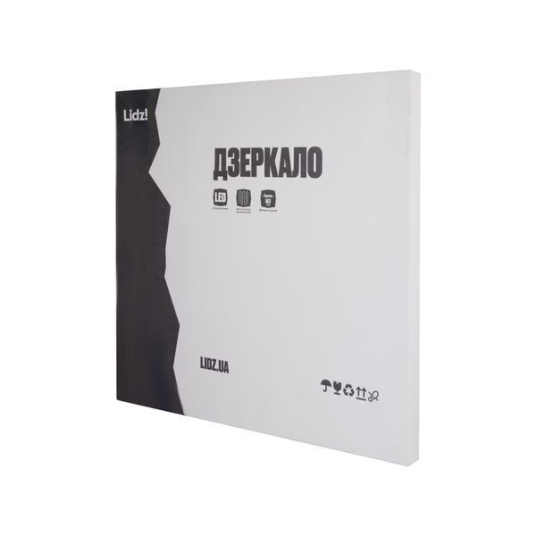 Зеркало Lidz Astra R600 с LED-подсветкой Touch, с антизапотеванием, с диммером, рег. яркости LDASR60049289 SD00055413 фото