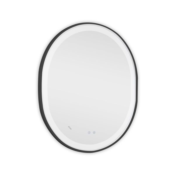 Зеркало Qtap Gemini 800х700 с LED-подсветкой Touch, с антизапотеванием, с диммером, рег. темп. цвета (3000-6500K) QT2578R8072B SD00052319 фото