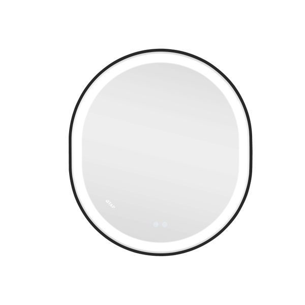 Зеркало Qtap Gemini 800х700 с LED-подсветкой Touch, с антизапотеванием, с диммером, рег. темп. цвета (3000-6500K) QT2578R8072B SD00052319 фото