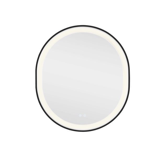 Дзеркало Qtap Gemini 800х700 з LED-підсвічуванням Touch, з антизапотіванням, з димером, рег. темп. кольору (3000-6500K) QT2578R8072B SD00052319 фото