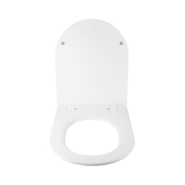 Сиденье для унитаза Qtap (Jay 520,640, Swan 520,640) с микролифтом Slim QT1699SC5176W SD00038757 фото