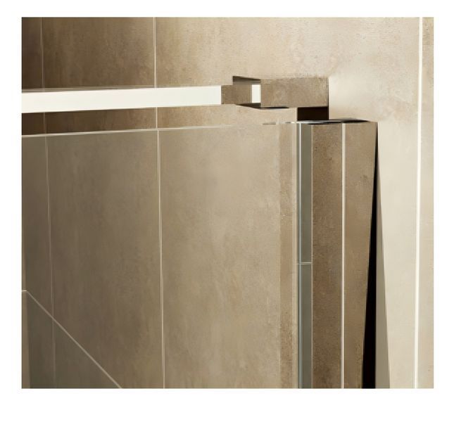 Душова кабіна без піддону Koer SR SC02-100x80x200-TR-01 прозоре скло Easy Clean 8мм, хром (KR5355) KR5355 фото