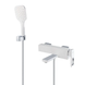 Смеситель для ванны с коротким изливом Koer KB-41009-04 (Цвет хром+белый) (KR5985) KR5985 фото 1