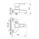 Смеситель для ванны Zerix FAD 183 (ZX2649) ZX2649 фото 2