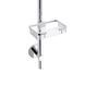 Стойка универсальная Qtap Sprha 700 мм округлая с полочкой QT003 Chrome SD00031253 фото 4