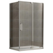 Душова кабіна без піддону Koer SR SC02-100x80x200-TR-01 прозоре скло Easy Clean 8мм, хром (KR5355) KR5355 фото 1