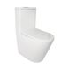 Унітаз-компакт Qtap Stork/Swan безобідковий з сідінням Soft-close QT15222179W SD00036226 фото 1