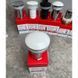 Донный клапан для раковины Koer PW-07-11 1 1/4'' с переливом автоматический СLICK-СLACK (Белая керам.накл.) (KR5784) KR5784 фото 12