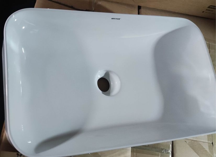 Раковина накладна Mixxus Premium QUADRO-0106 600х355х130mm (MP6523) MP6523 фото