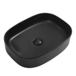 Раковина накладная Mixxus Premium BEVEL-0103 BLACK 510х370х120mm (MP6520)