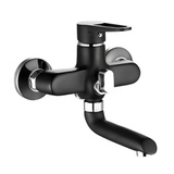 Змішувач для ванни Mixxus Elba 009 (EURO) BLACK (MI6580) MI6580 фото