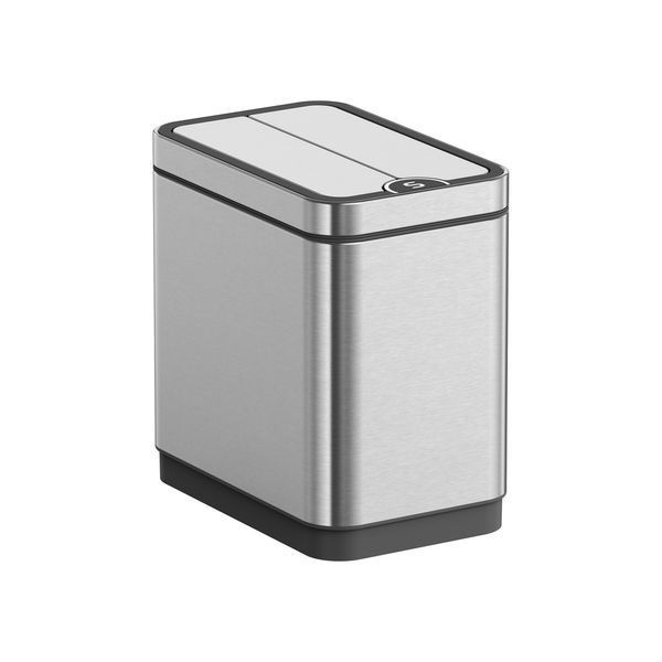 Відро для сміття сенсорне прямокутне KOER TC-020112-02 12 л (колір нержавійка) (KR5582) KR5582 фото