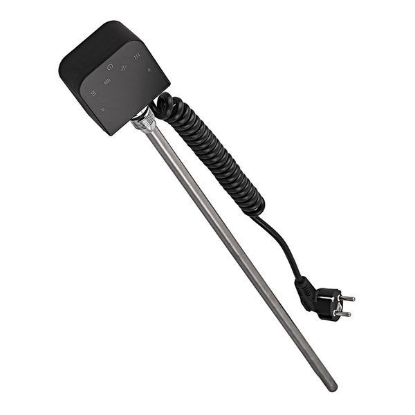 ТЭН электрический Mixxus TEH-0206 BLACK для полотенцесушителей 600W (цвет черный) (MI6632) MI6632 фото