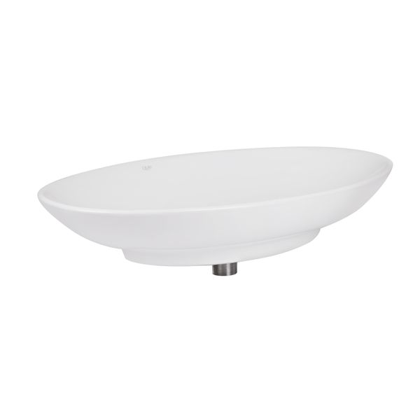 Раковина-чаша Qtap Dove 680х420х120 White с донным клапаном QT0611K160W SD00032981 фото