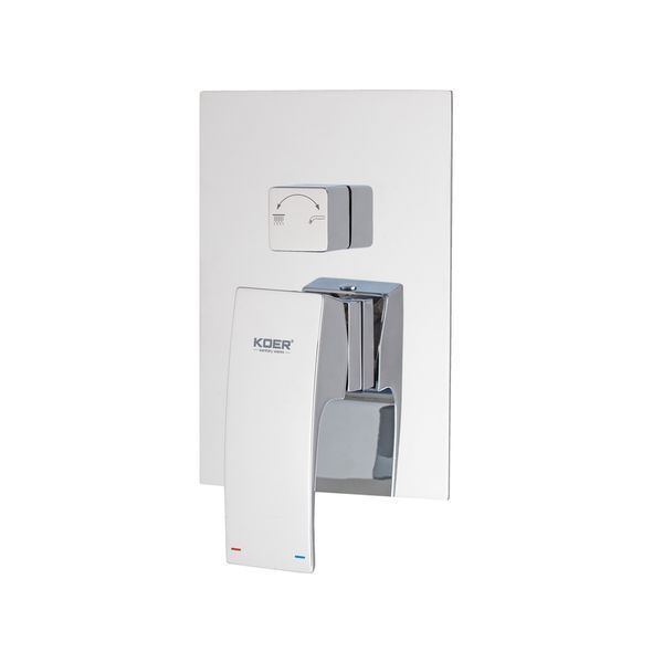 Вбудована душова система із змішувачем Koer KB-66007-01 (Колір хром) (KR3464) KR3464 фото