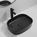 Раковина накладная Mixxus Premium BEVEL-0103 BLACK 510х370х120mm (MP6520) MP6520 фото 4