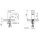 Смеситель для раковины Lidz Wawel 001 (k35) LDWAW001WHI45397 White SD00051521 фото 2