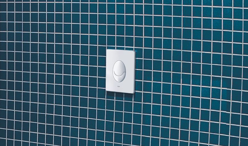 Комплект інсталяції для підвісного унітазу Grohe Rapid SL 3 в 1, висота 1130&ndash;1330 мм, біла пневматична кнопка 38722001 фото