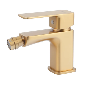 Смеситель гигиенический для биде Haiba KUBUS 002 BRUSHED GOLD (HB9624) HB9624 фото