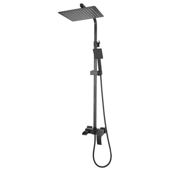 Душевая колонна со смесителем водопад Koer KB-58007-05 (Цвет черный) (KR3463) KR3463 фото