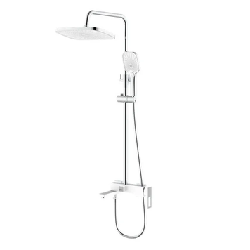 Душевая колонна Mixxus Premium WALTER 009-J WHITE-CHROME со смесителем (MI6622) MI6622 фото