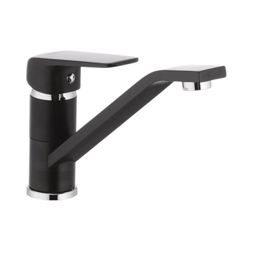 Кухонный смеситель черный Mixxus Oregon 555 (MX0010) MX0010 фото