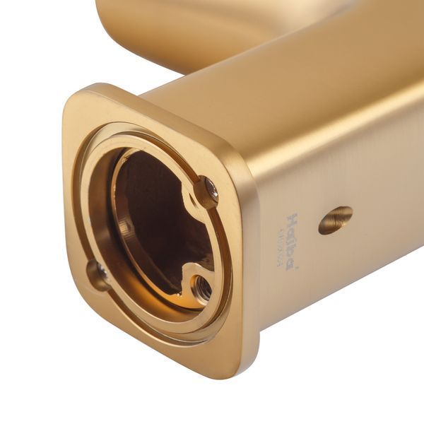 Смеситель гигиенический для биде Haiba KUBUS 002 BRUSHED GOLD (HB9624) HB9624 фото