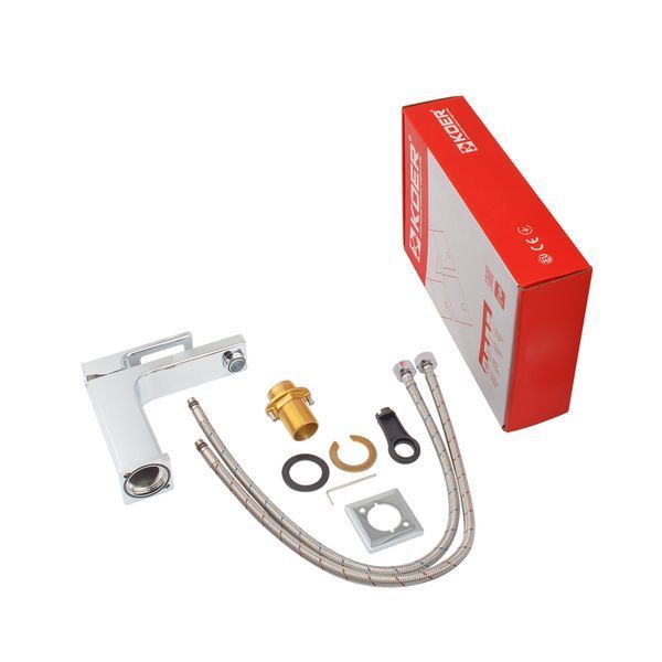 Змішувач для умивальника KOER KB-10009-01 (Колір хром) (KR3498) KR3498 фото