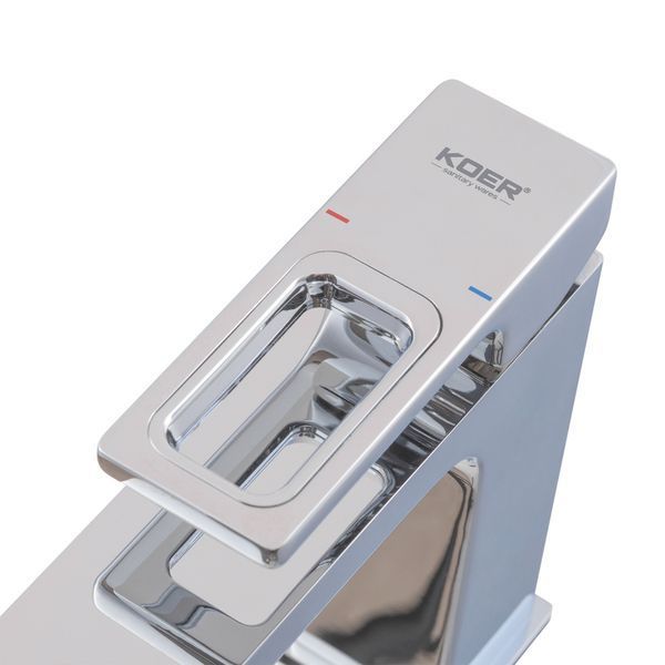 Змішувач для умивальника KOER KB-10009-01 (Колір хром) (KR3498) KR3498 фото
