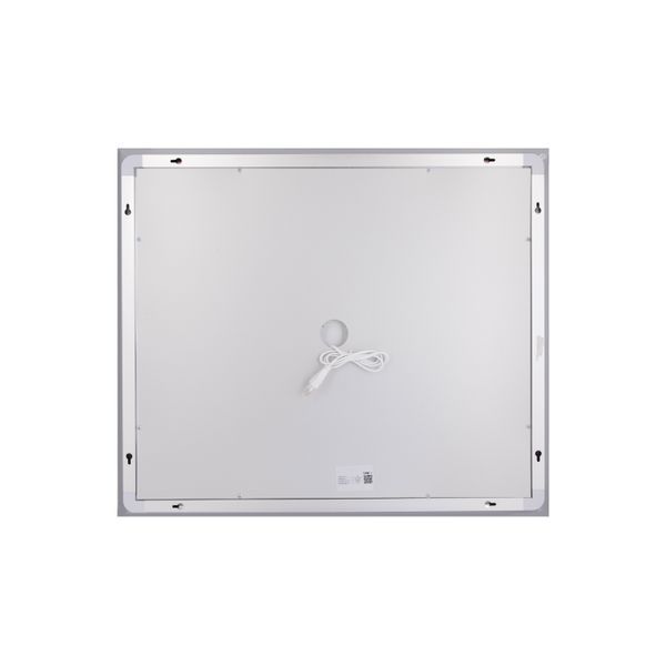 Дзеркало Lidz Kubis (KU1) 700х600 з LED-підсвічуванням Touch, з антизапотіванням, з димером, рег. яскравості LDKU60070049285 SD00055409 фото