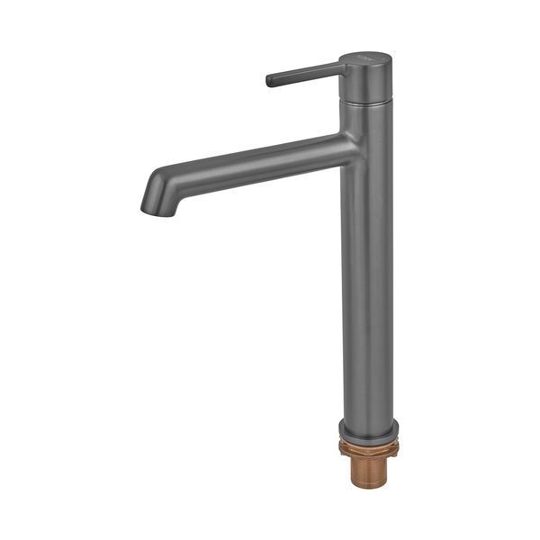Змішувач для умивальника високий Koer KB-11029-07 Колір графіт (KR5496) KR5496 фото