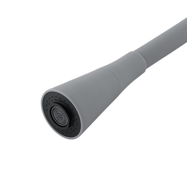 Змішувач для кухні Lidz Aria 015F31 (k35) з гнучким виливом LDARI015F31GGRP49567 Graphite/Grey SD00055691 фото