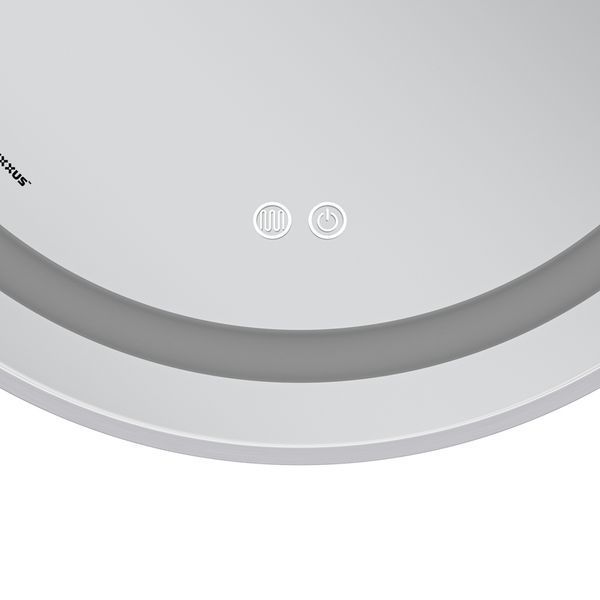 Зеркало Mixxus Premium ELLIPSE MV05-80x70-Reverse WHITE с Led Touch, Anti-fog, димером (3-6,5kK) (MP6645) MP6645 фото
