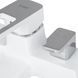 Смеситель для ванны Lidz Wawel 006 (c душевым гарнитуром) (k35) LDWAW006WHI45398 White SD00051522 фото 4