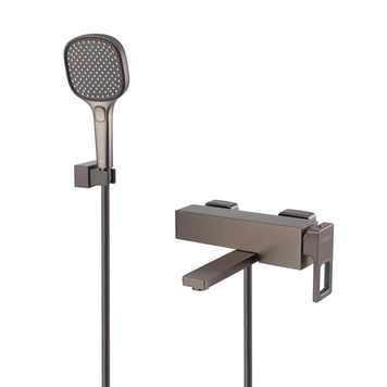 Змішувач для ванни з коротким виливом Koer KB-41009-07 (Колір графіт) (KR5986) KR5986 фото