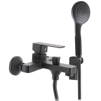 Смеситель для ванны Haiba Kubus 009 Euro Черный (HB3932) HB3932 фото