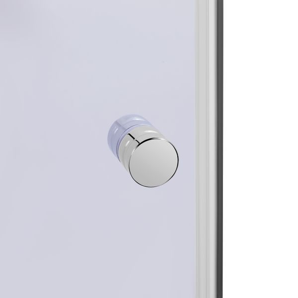 Душова кабіна Lidz Wawel SC80x80.SAT.LOW.GR, скло тон. 4 мм + Lidz Душовий піддон KAPIELKA ST80x80х14 SD00051444 фото