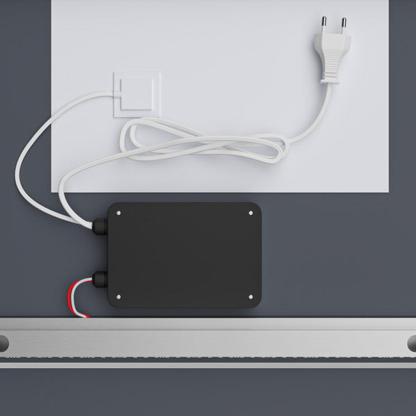 Дзеркало Mixxus Premium CUBIC MR14-70x50-Reverse з Led Touch, Anti-fog, димером, регулятором яскравості (MP6647) MP6647 фото
