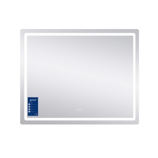 Зеркало Qtap Mideya (DC-F910) 1000х800 с LED-подсветкой Touch, с антизапотеванием, диммером QT2078F910W SD00036736 фото