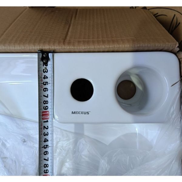 Раковина накладна Mixxus Premium STYLE-0201 520х375х140mm з донним клапаном та отвором під змішувач (MP6511) MP6511 фото