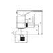 Смеситель для душа Koer KB-30010-01 (Цвет хром) (KR3486) KR3486 фото 2