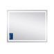 Зеркало Qtap Mideya (DC-F910) 1000х800 с LED-подсветкой Touch, с антизапотеванием, диммером QT2078F910W SD00036736 фото 4